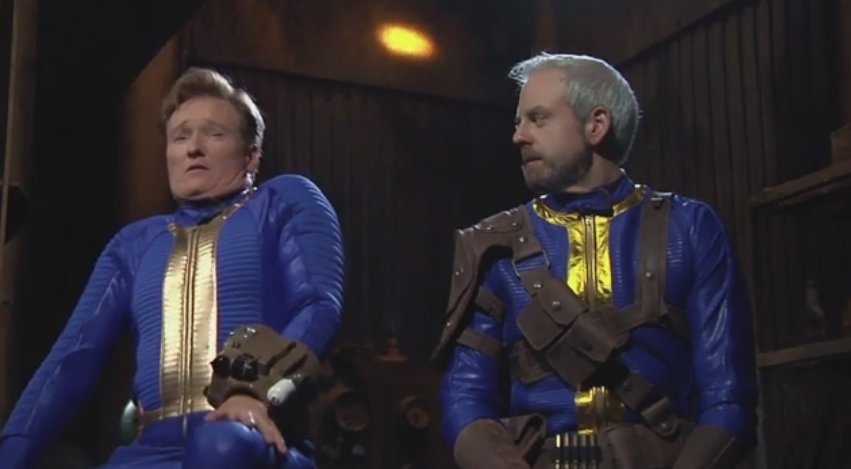 Conan takes on Fallout 4 in newest episode of Clueless Gamer