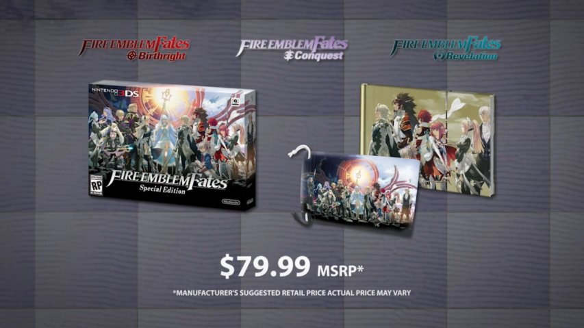 Fire Emblem Fates will have three different versions