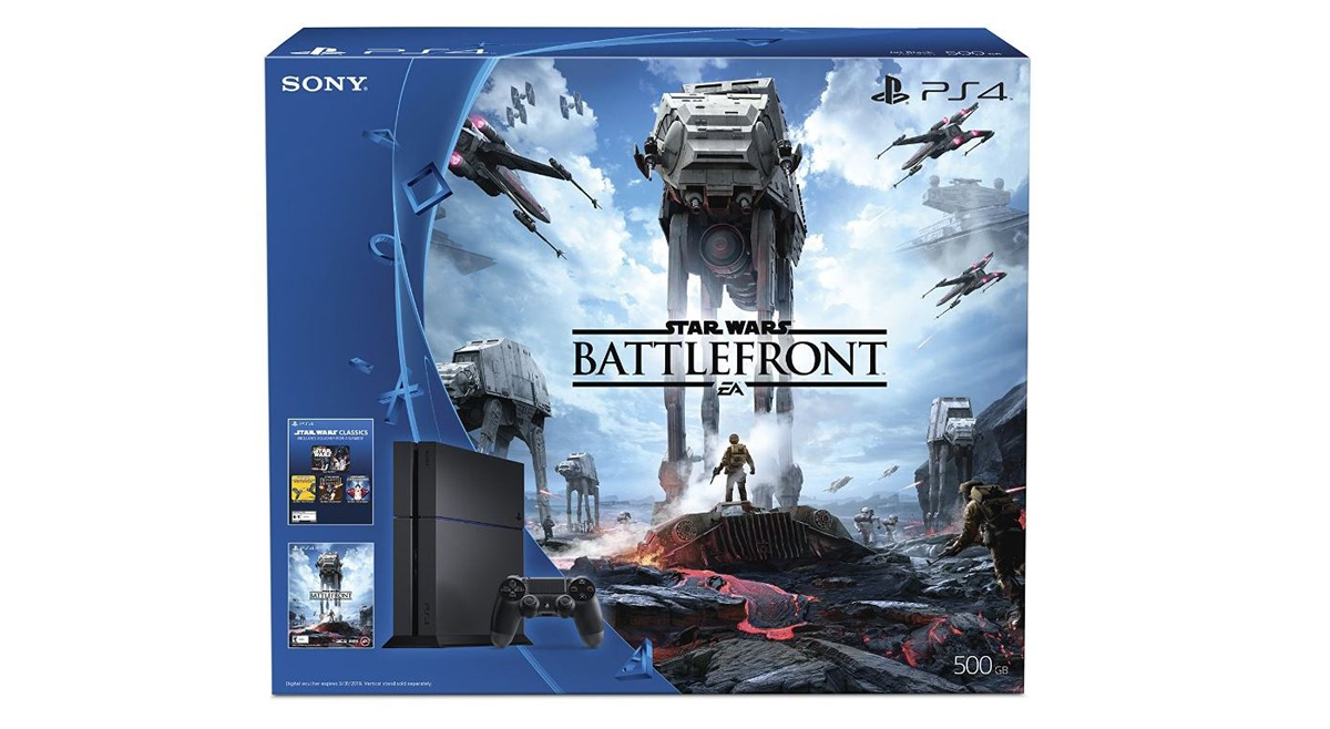 There's a $329 PS4 Star Wars Battlefront bundle on eBay