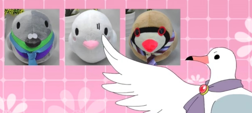 The Hatoful Boyfriend plushie Kickstarter passed $95,000