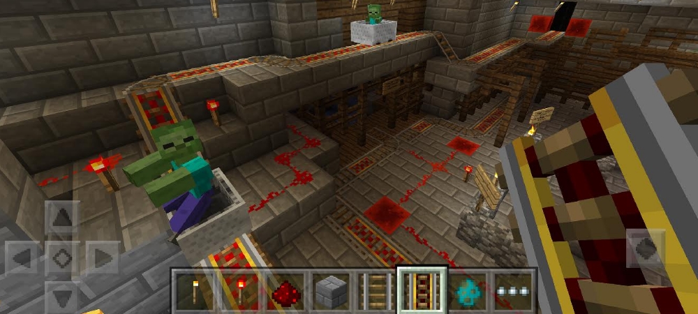Minecraft Pocket Edition and Windows 10 Edition finally have redstone