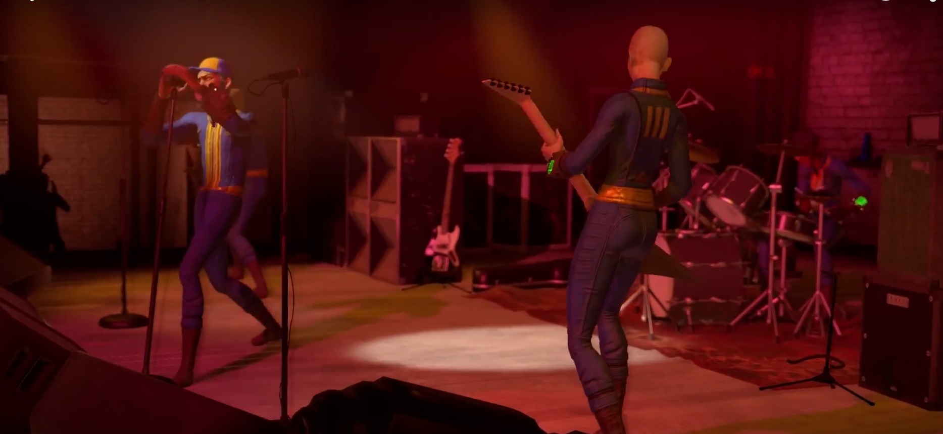 Look like a wasteland warrior when Fallout 4 invades Rock Band 4
