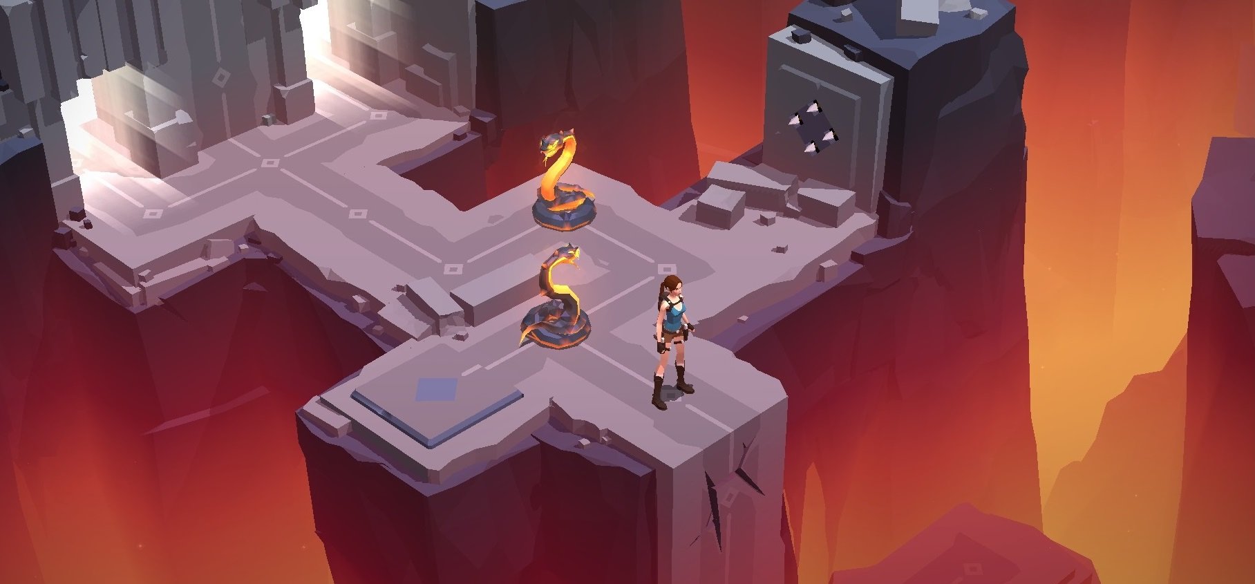 Lara Croft GO's new expansion is sadistic
