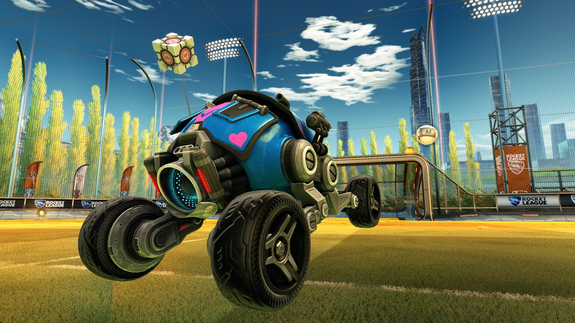 Portal crossover coming to Rocket League