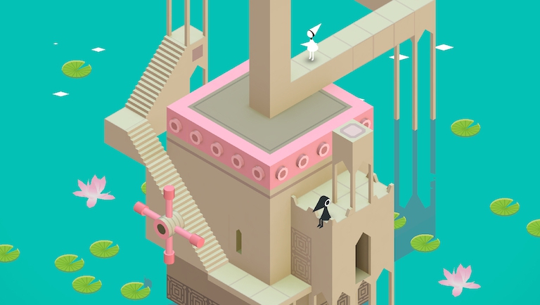 Escher-esque puzzle game Monument Valley is currently available for free
