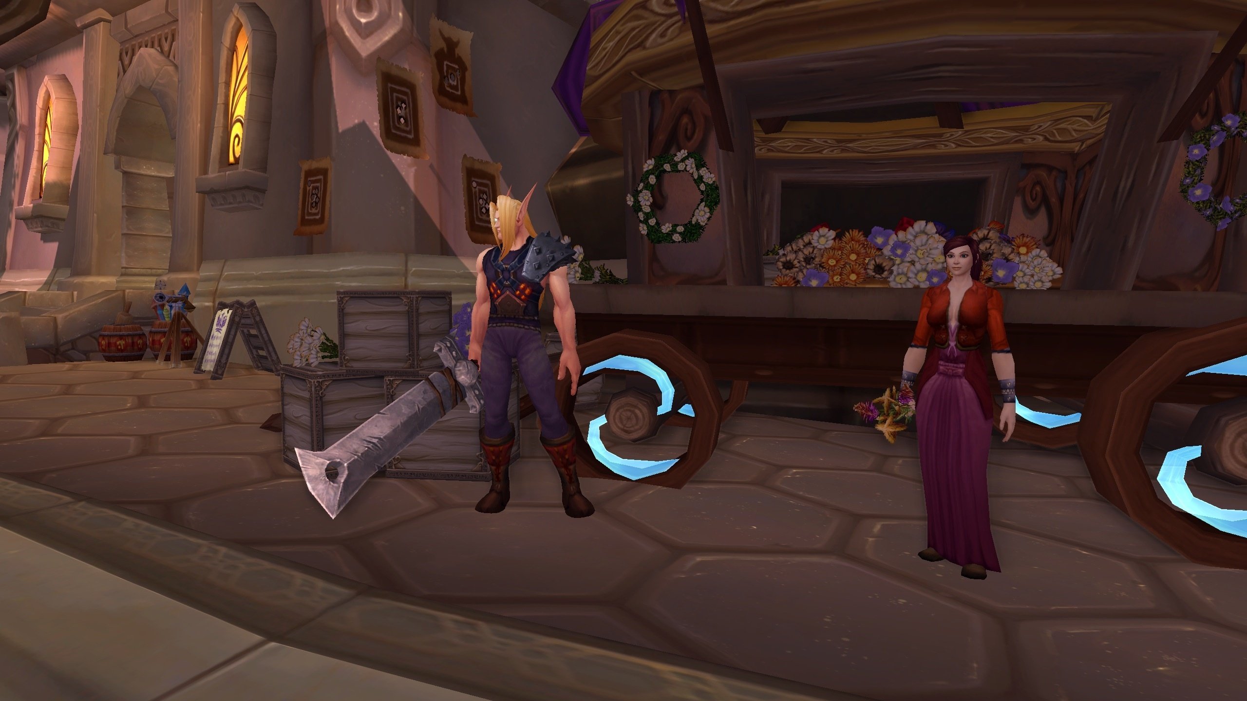 World of Warcraft's latest alpha build adds Cloud NPC, next to Aeris