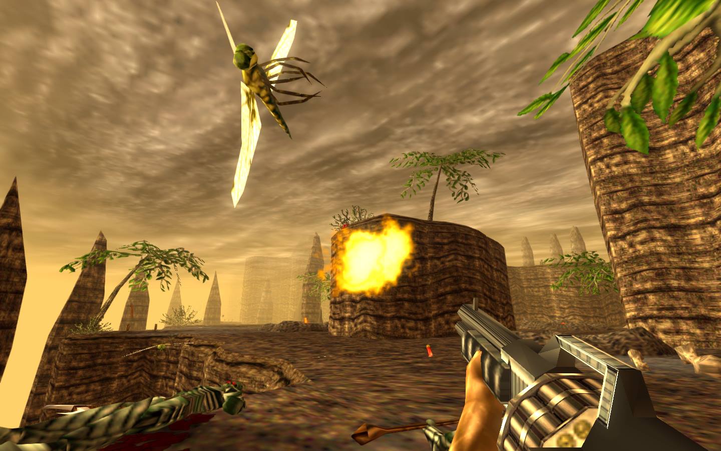 The Turok remaster gets new screenshots, missing the fog