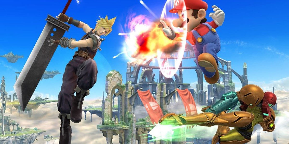 Cloud available today for Smash Bros.