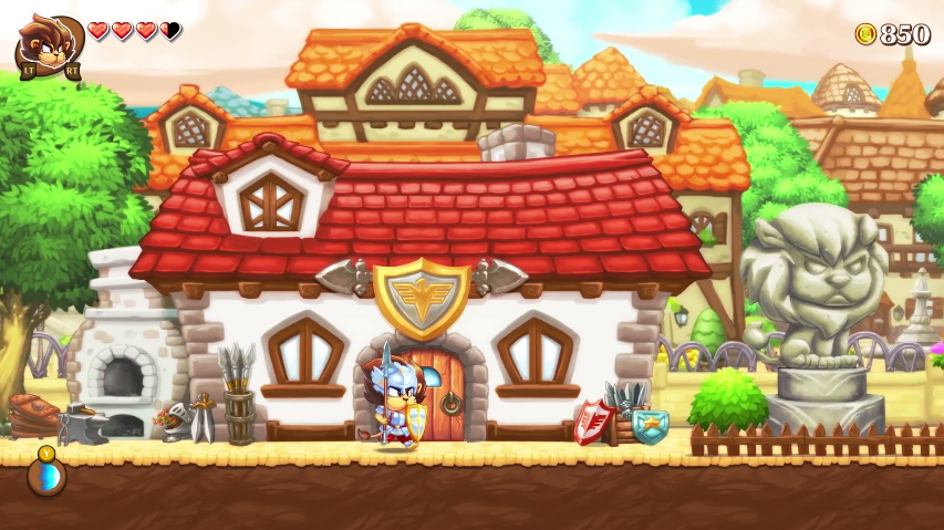 Monster Boy captures that classic platformer spirit