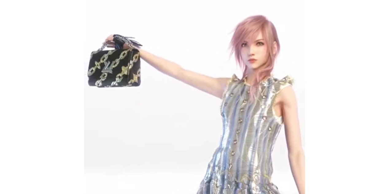 Watch Lightning try to lifelessly sell a Louis Vuitton handbag