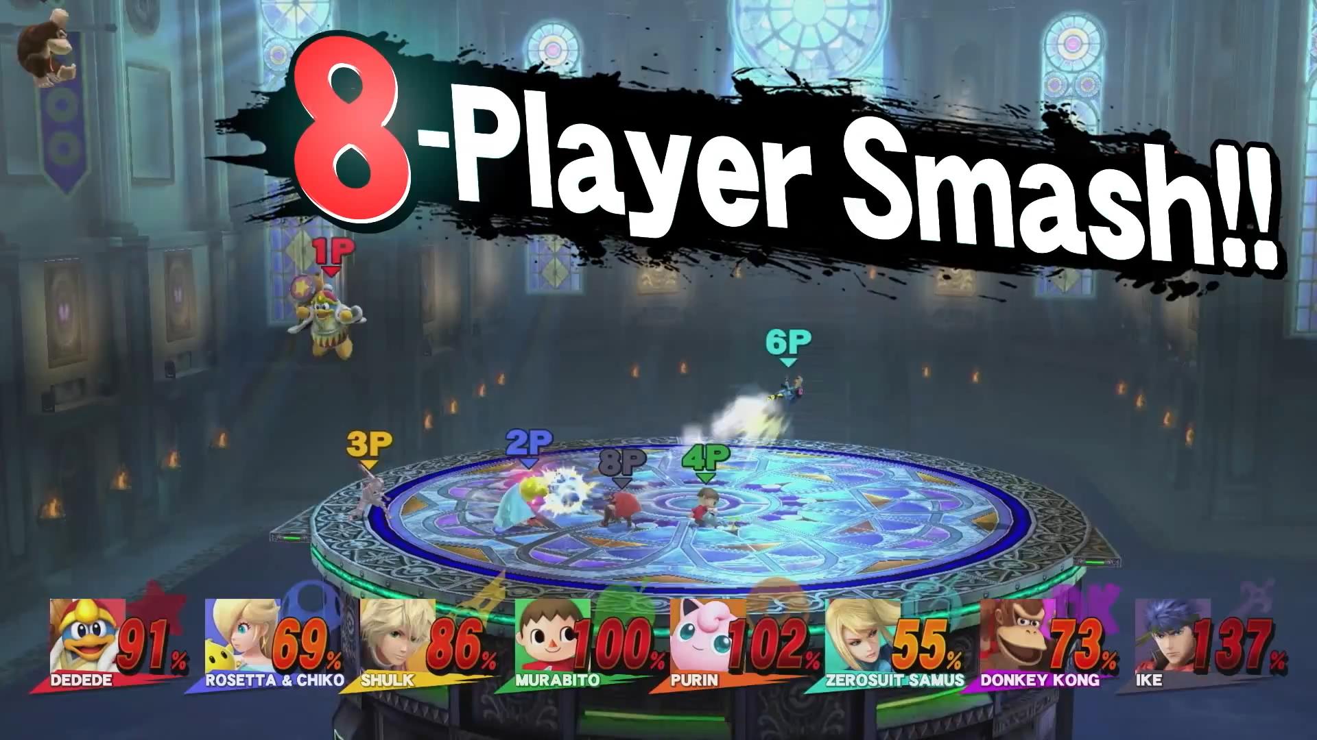 Smash glitch lets you control eight characters at once