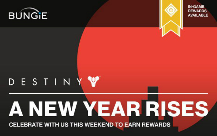 If you log into Destiny in the next few days, you'll net bonus rewards