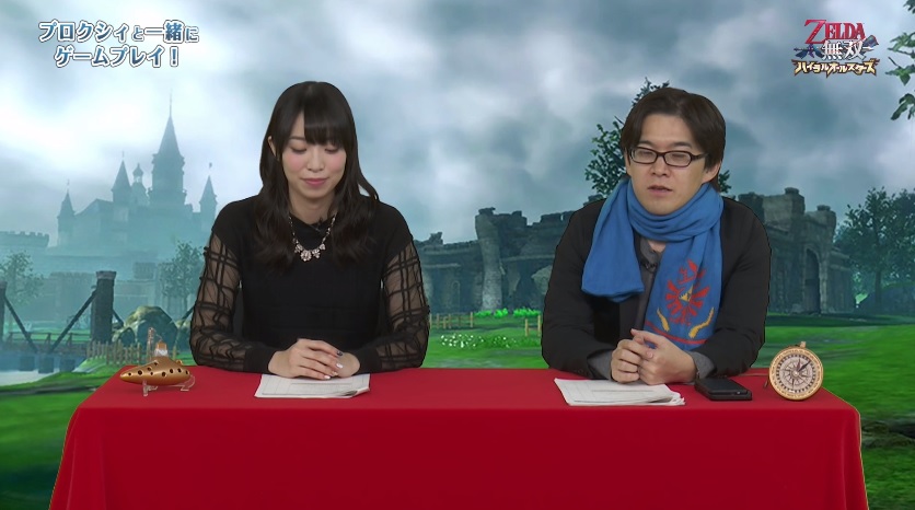 The producer of Hyrule Warriors Legends sure can rock a scarf