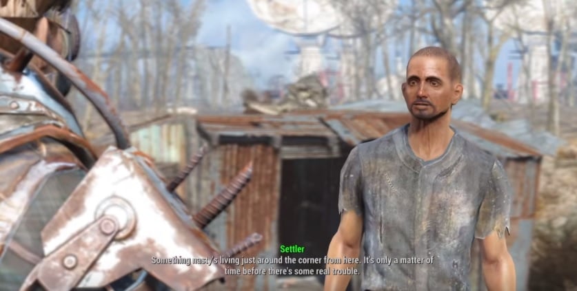Jesus, this Fallout 4 Deathclaw video