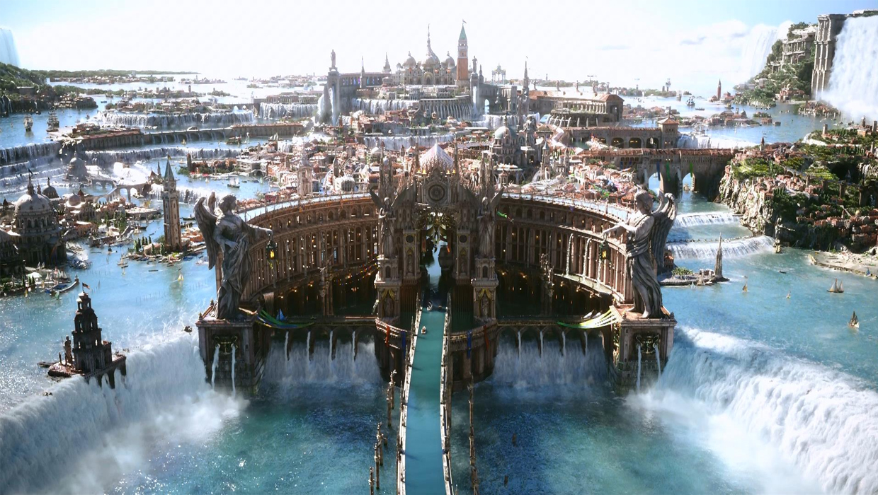Final Fantasy XV's cafe-filled city and new battle mode