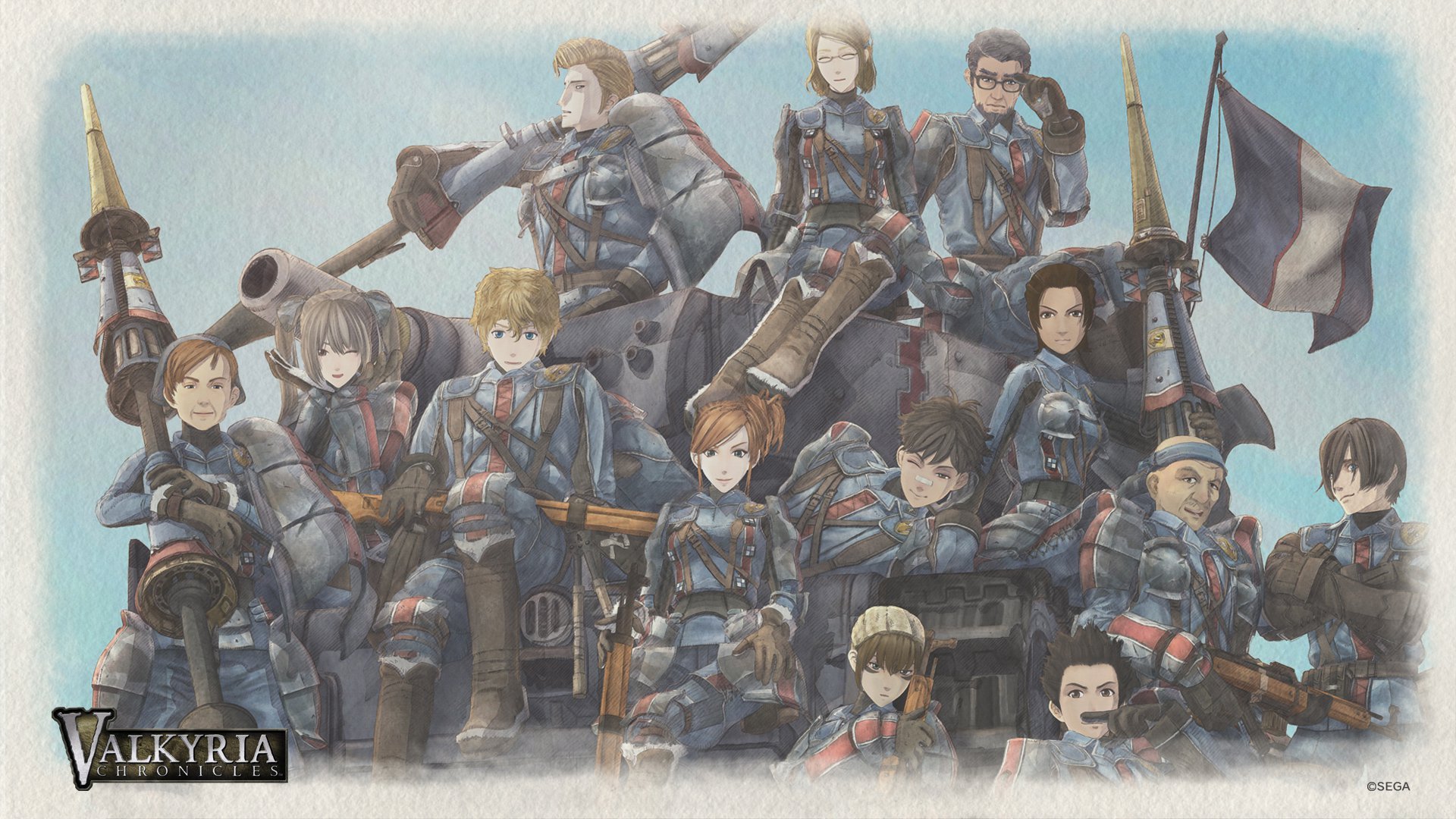 Man the Valkyria Chronicles Remaster is beautiful