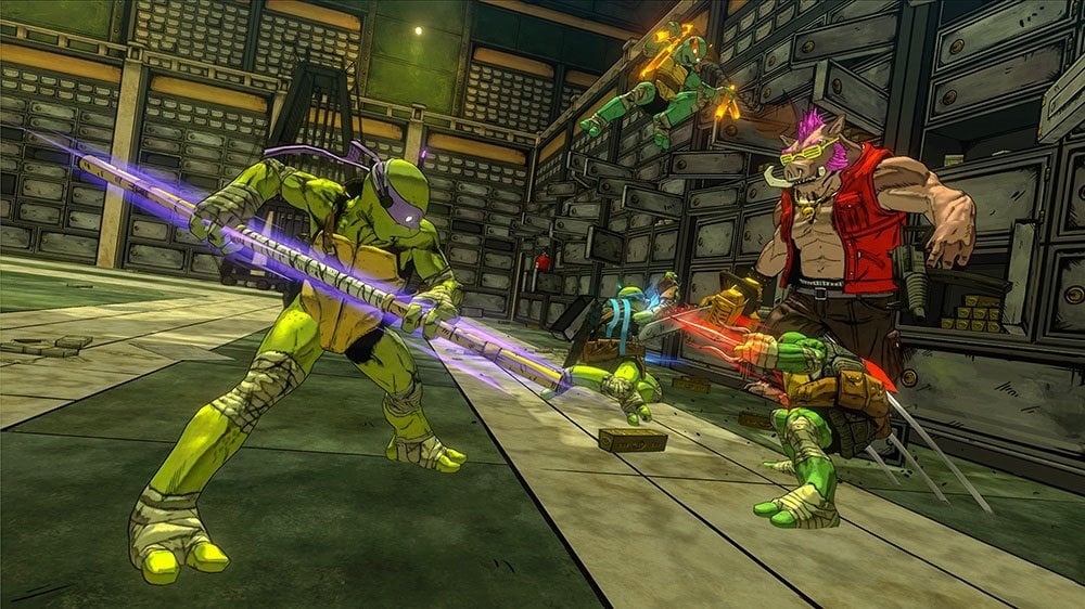 These screens for Platinum's new Turtles game sure look real
