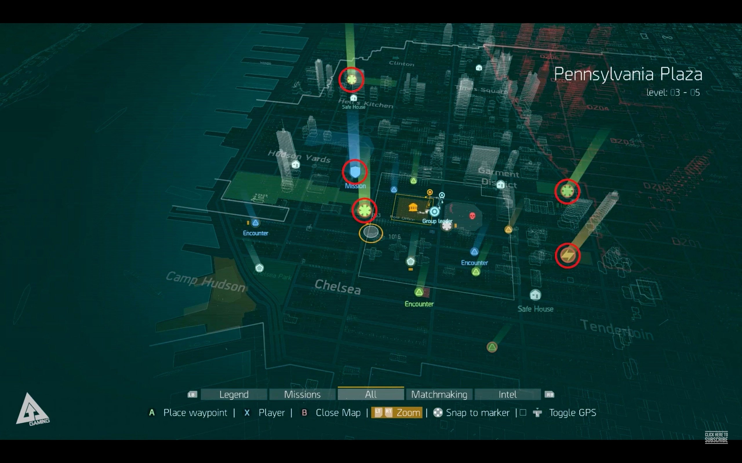 This is how big the map in The Division is