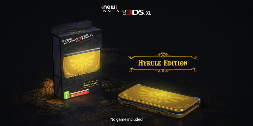 Europe is getting that Hyrule Edition New 3DS XL in March