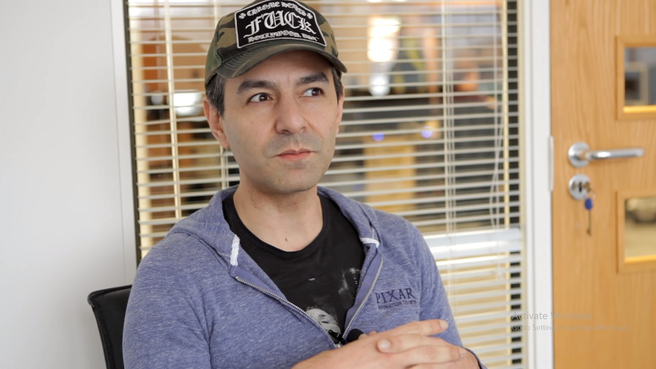 I forgot to mention Tameem's f***hat in that Hellblade video