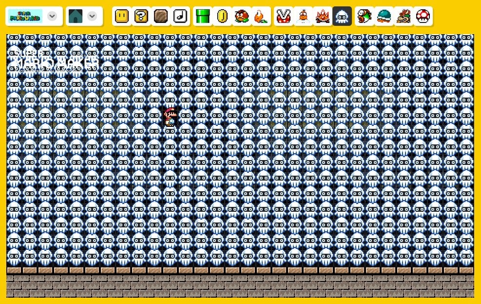 Whip up a sweet wallpaper with Mario Maker