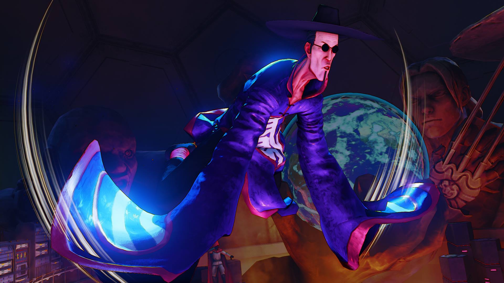 F.A.N.G is a poopy pigeon in Street Fighter V