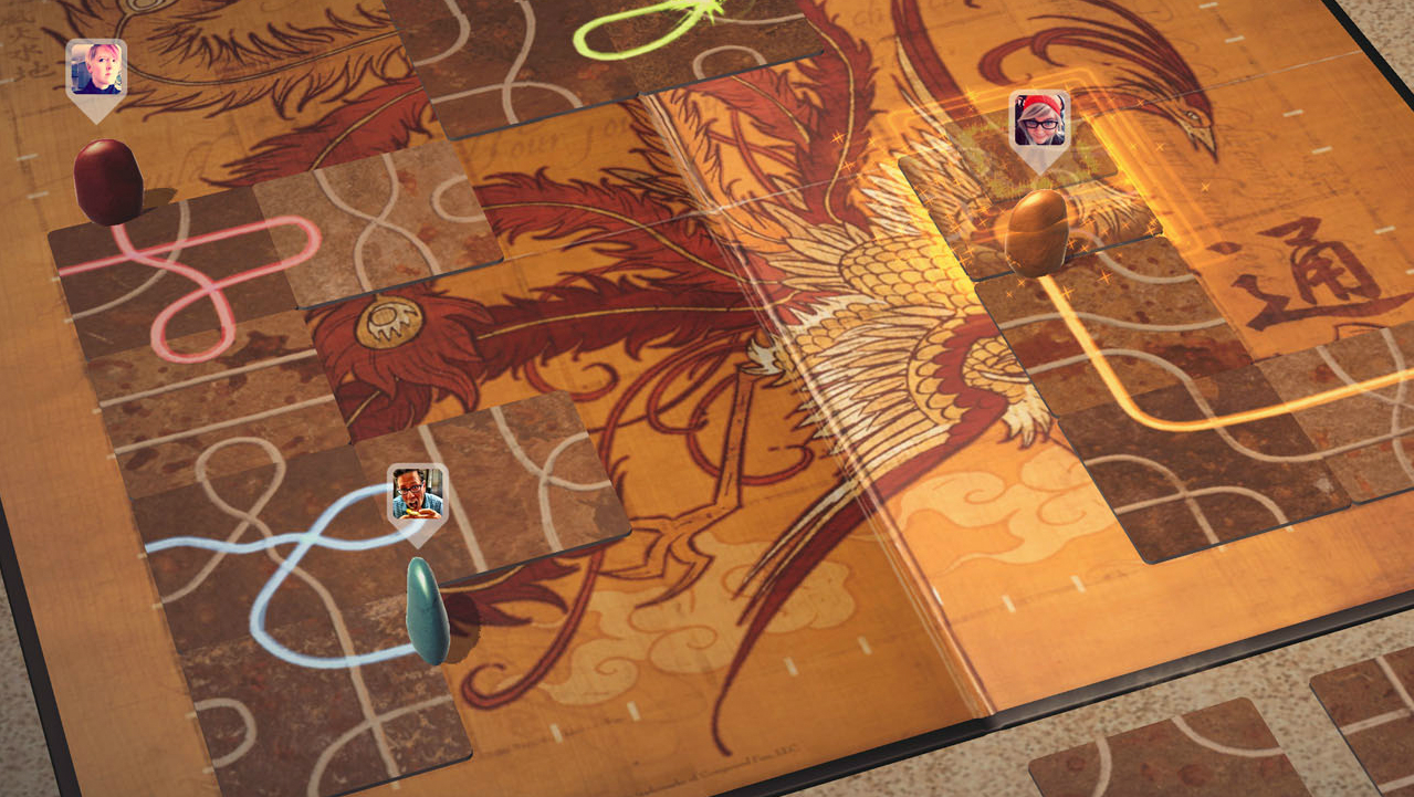 Casual dragon board game Tsuro out on iOS now