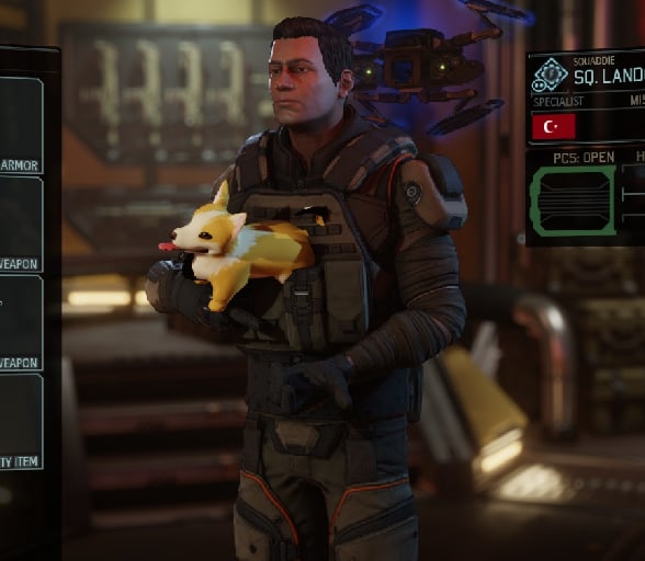 Why yes, yes there is a corgi gun in XCOM 2