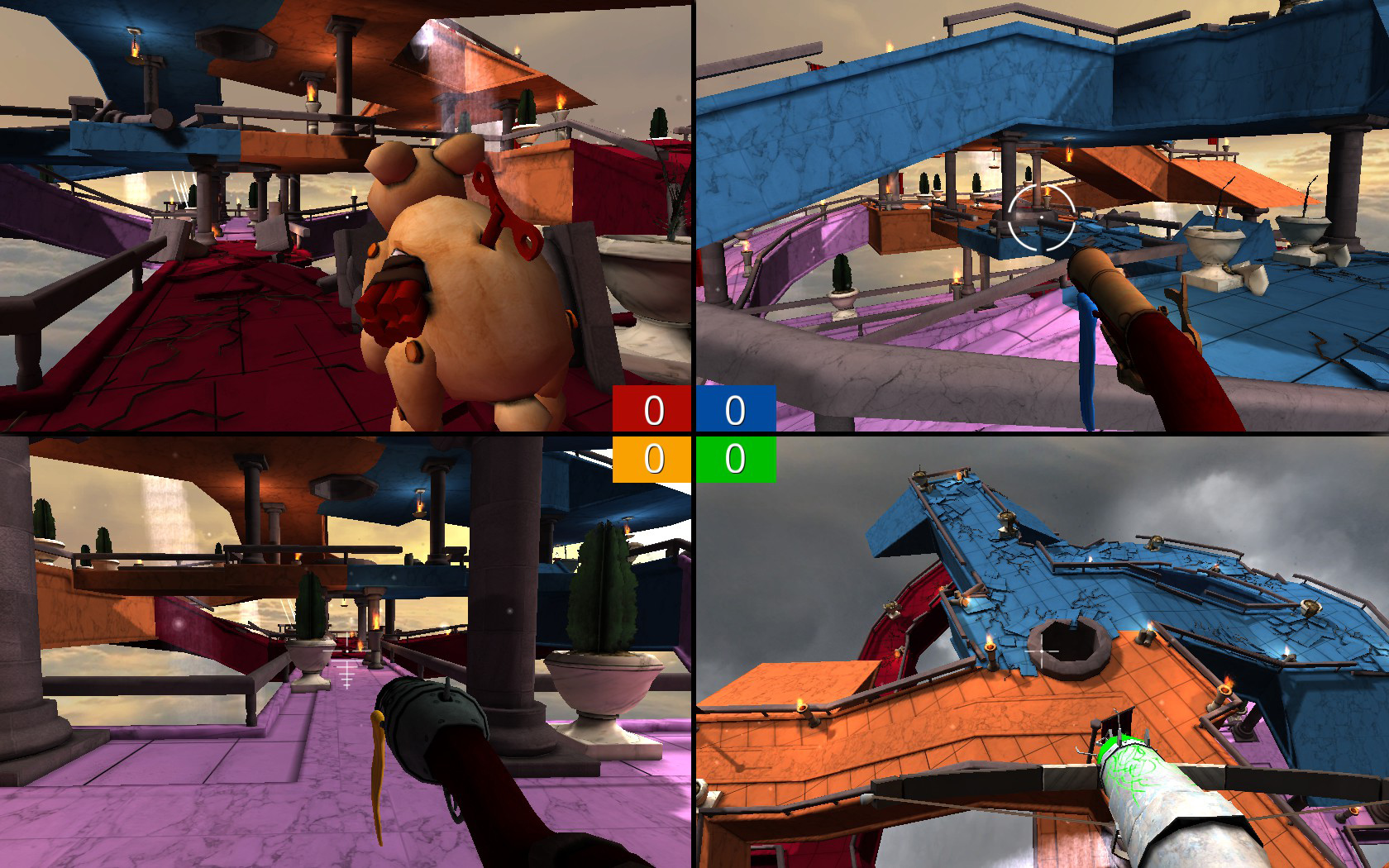 Illusive multiplayer shooter Screencheat hits PS4, Xbox One in March
