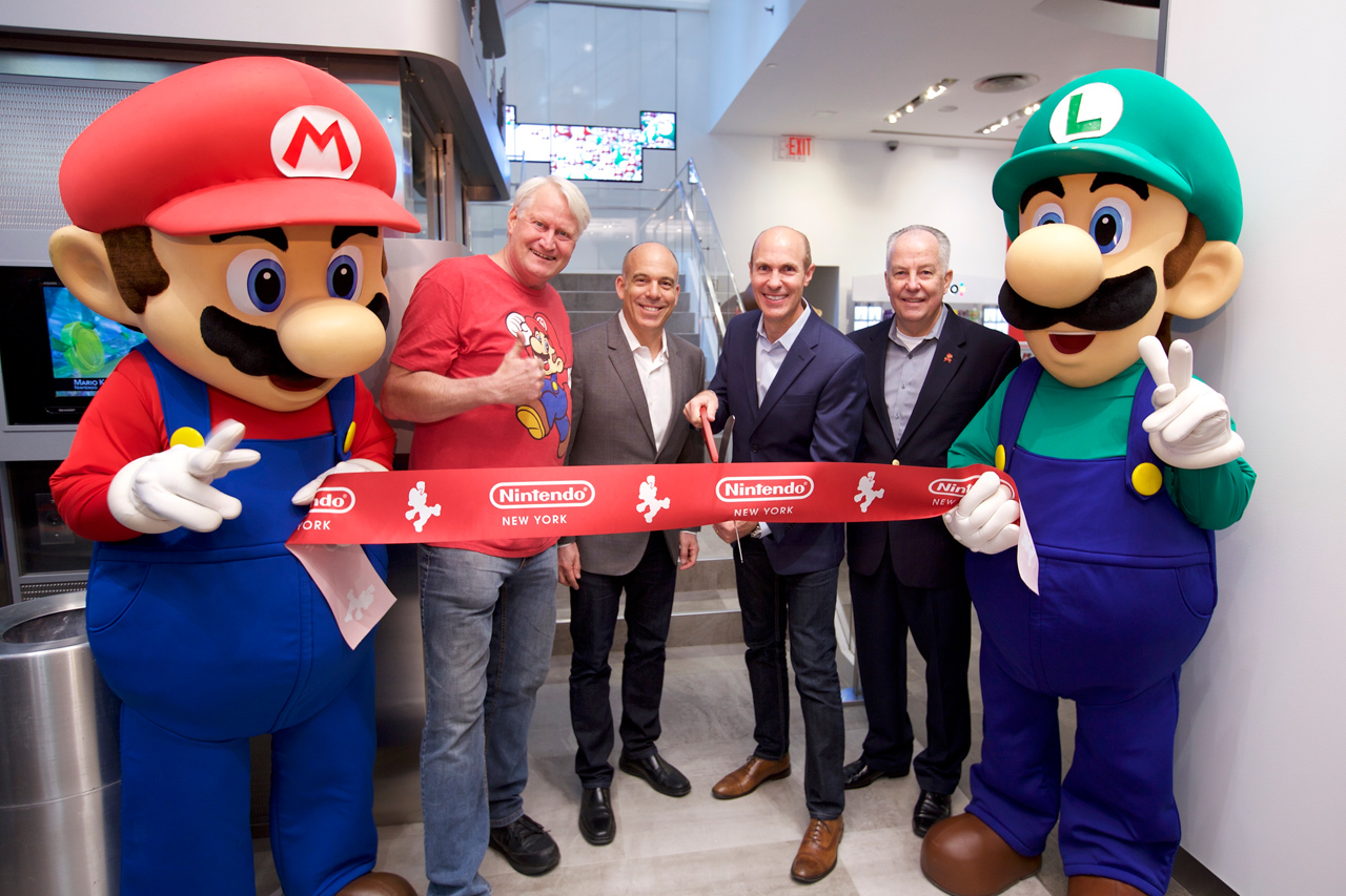 Nintendo's redesigned New York store looks fancy