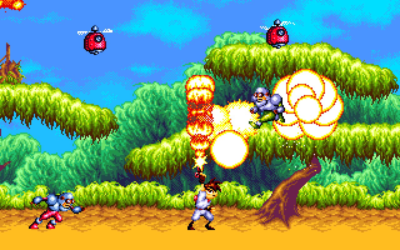 Sega is giving out Gunstar Heroes, Viking, and Renegade Ops