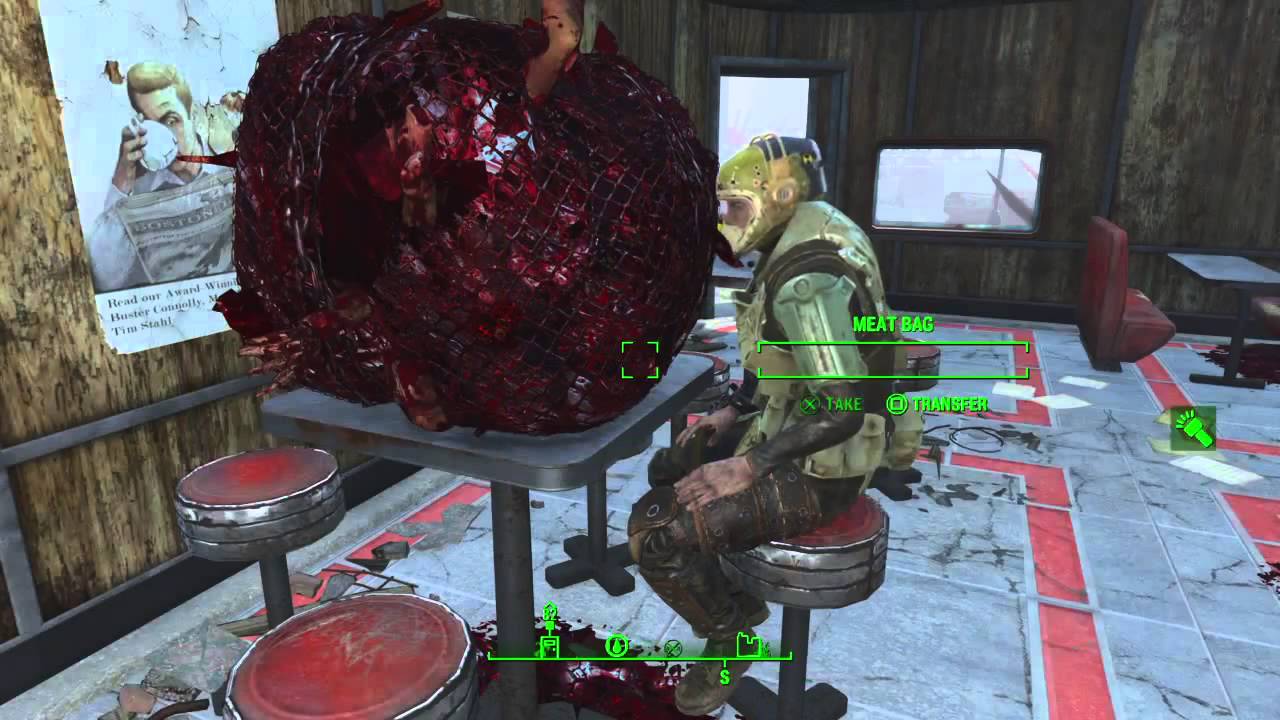 Fallout 4 beta update brings roadsigns and meat bags to settlements
