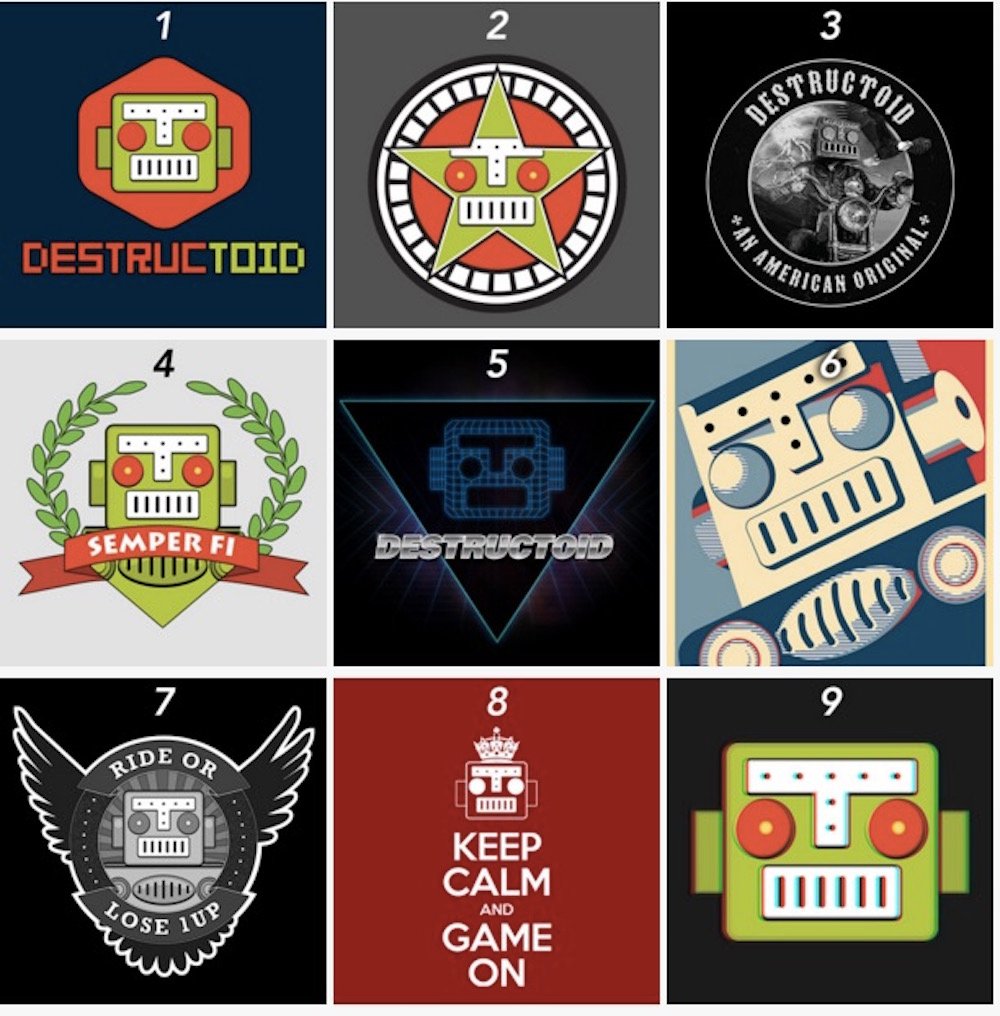 Wear Destructoid shirts without pants at a science museum