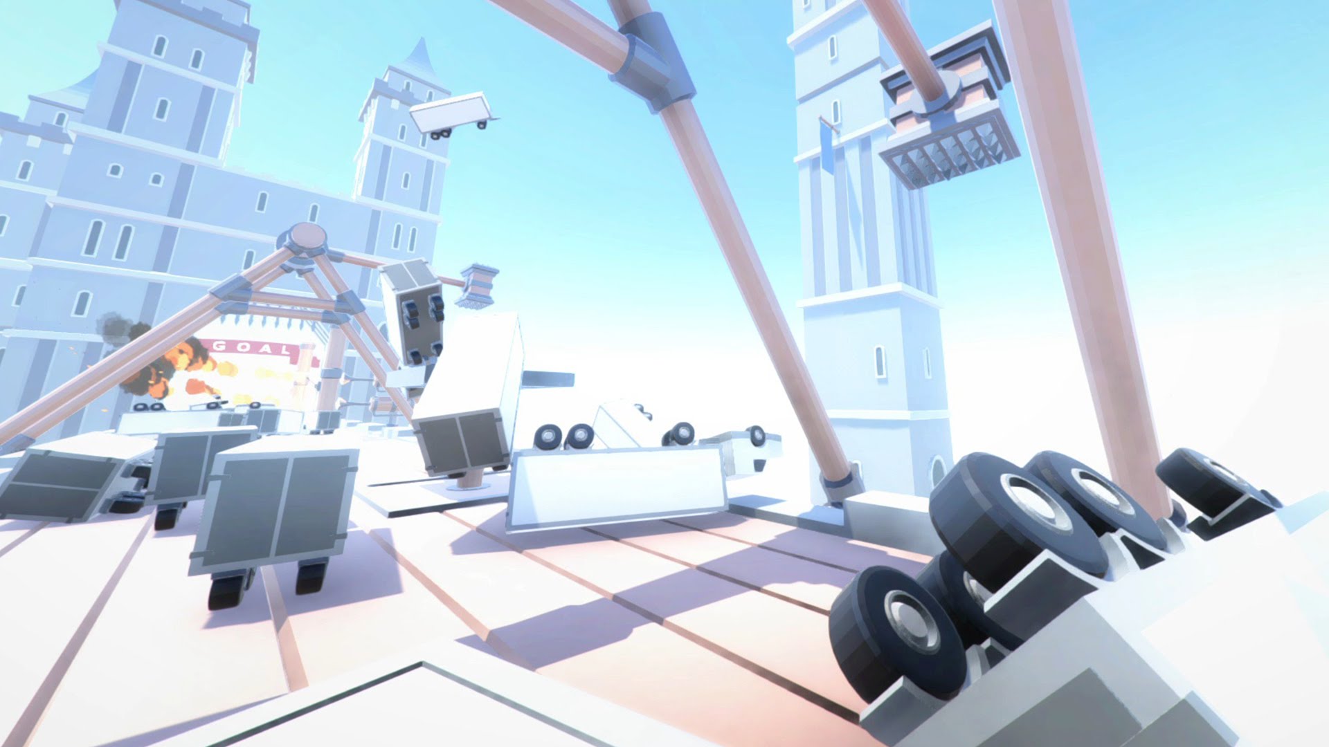 Van Damme meets The Matrix in Clustertruck