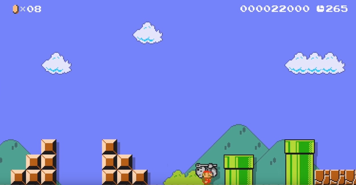 Super Mario Maker gets the OG Tanooki statue costume