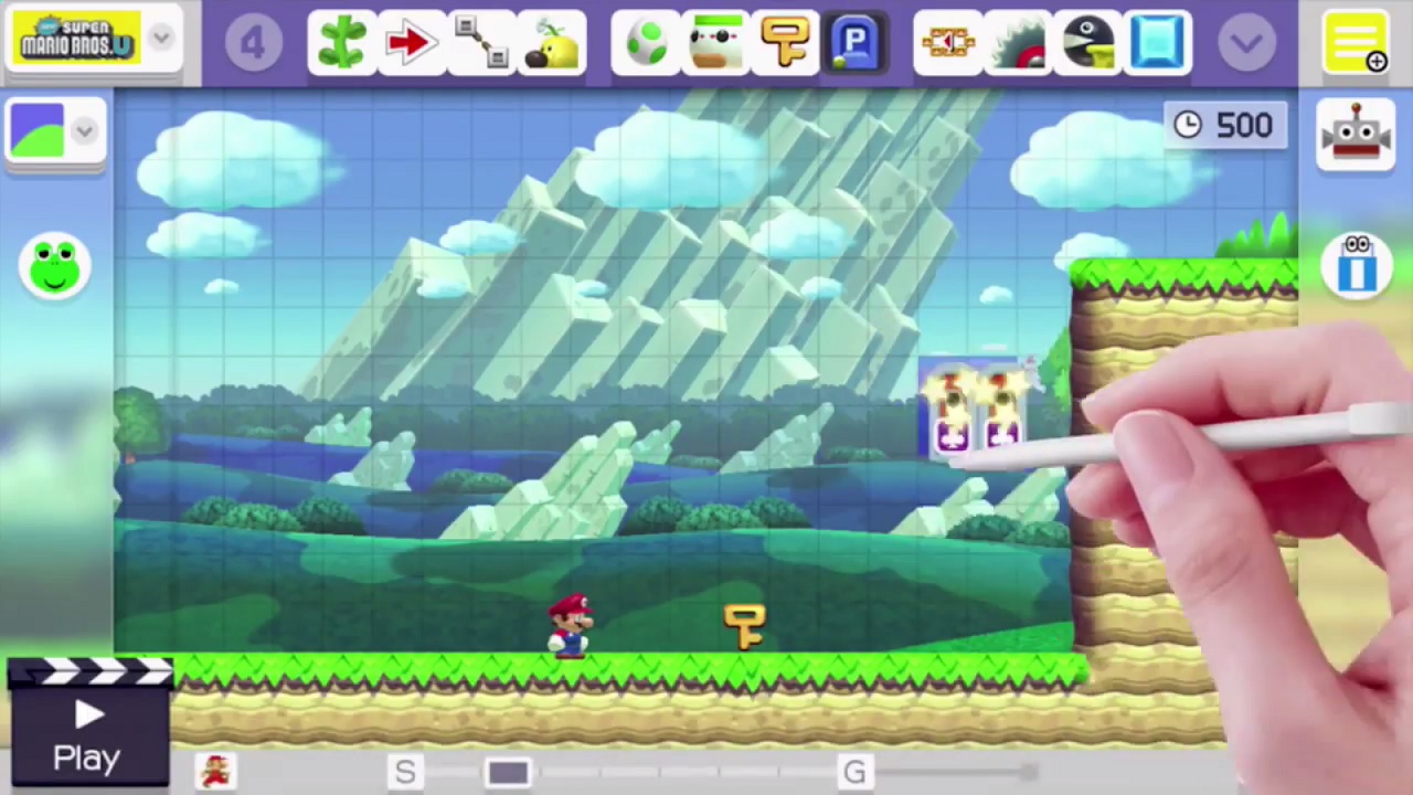 Super Mario Maker is adding keys and pink coins so you can make your levels more devious