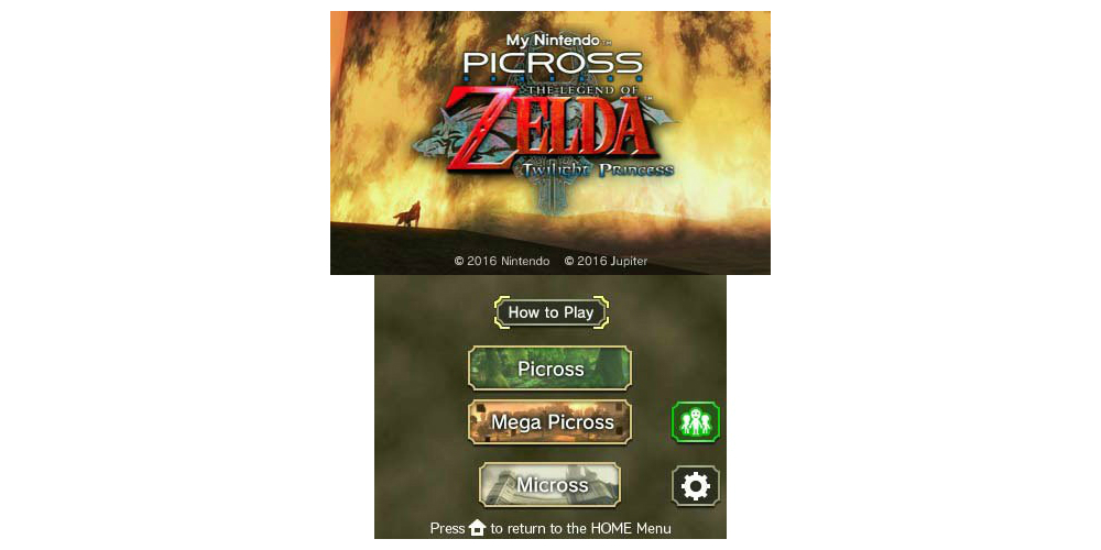 Dataminer finds evidence of a My Nintendo exclusive Twilight Princess Picross