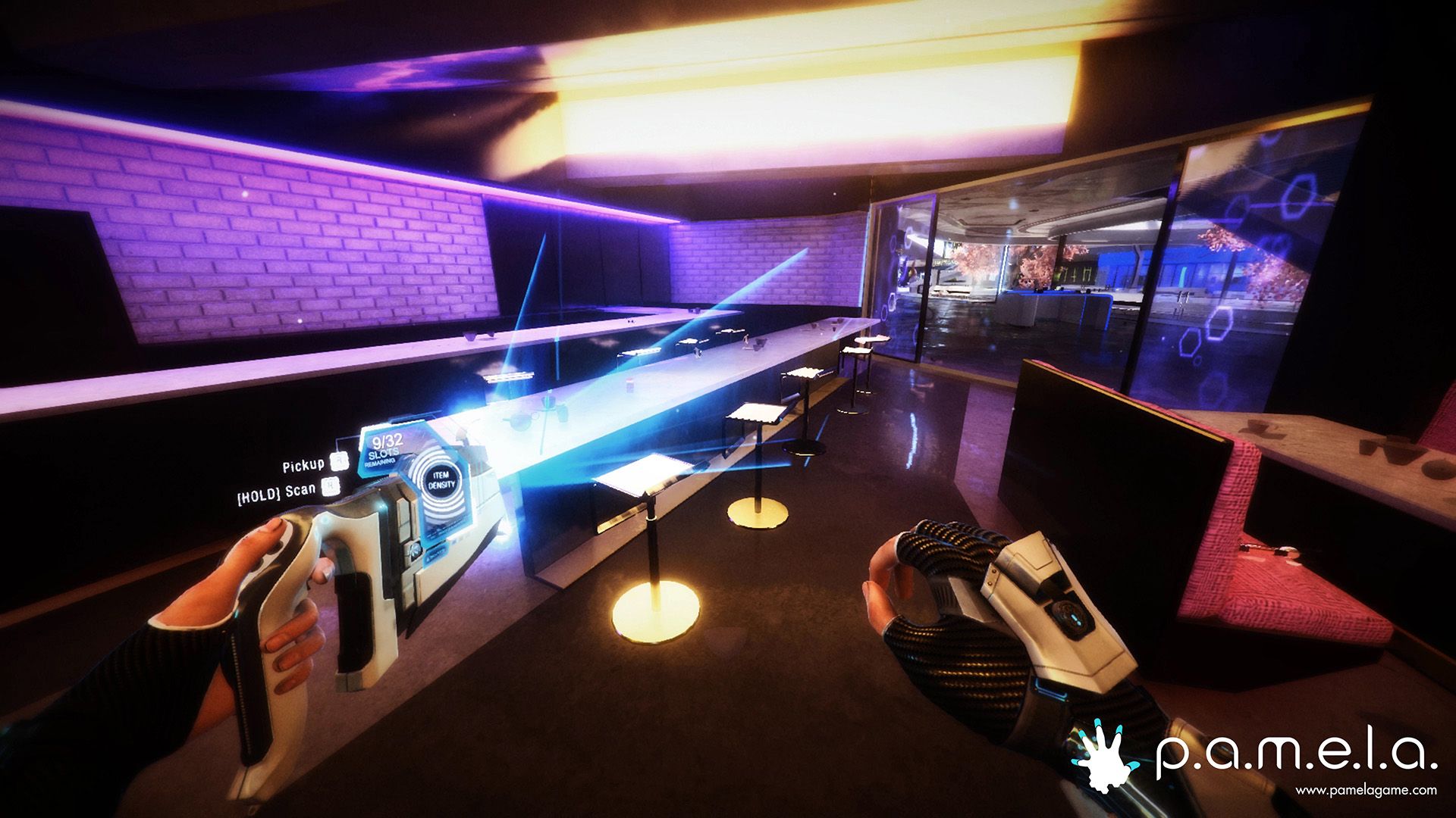 P.A.M.E.L.A. is another open-world survival game with zombies, only in the future