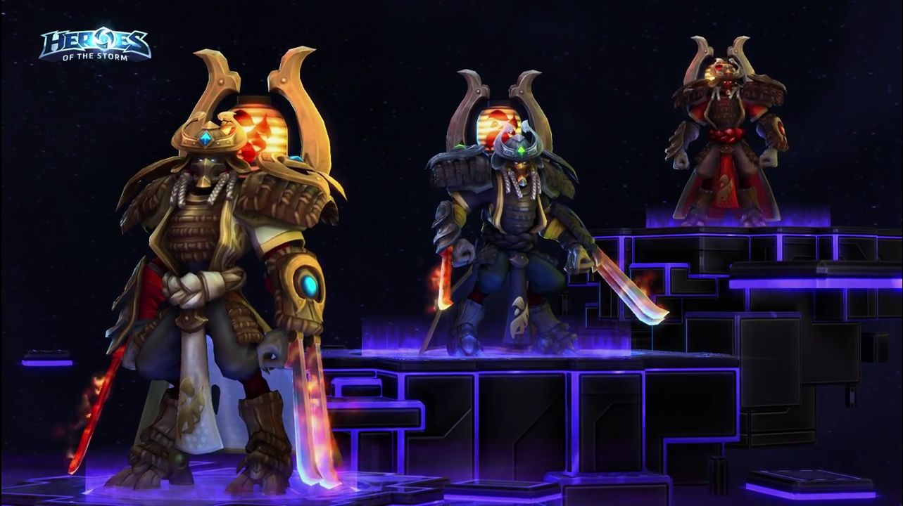 Artanis makes for a cool shogun in Heroes of the Storm