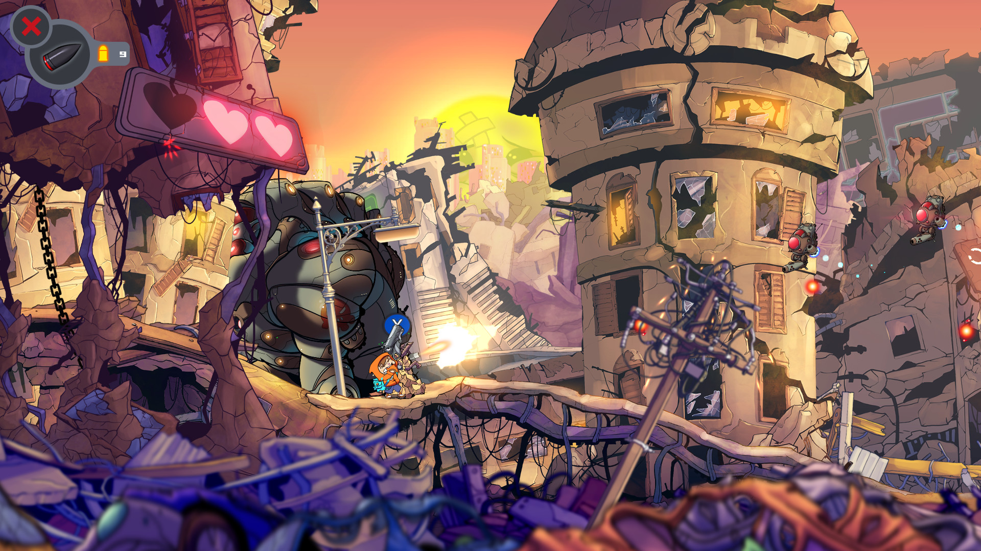 Rise & Shine is like a fun, gory Wreck-It Ralph