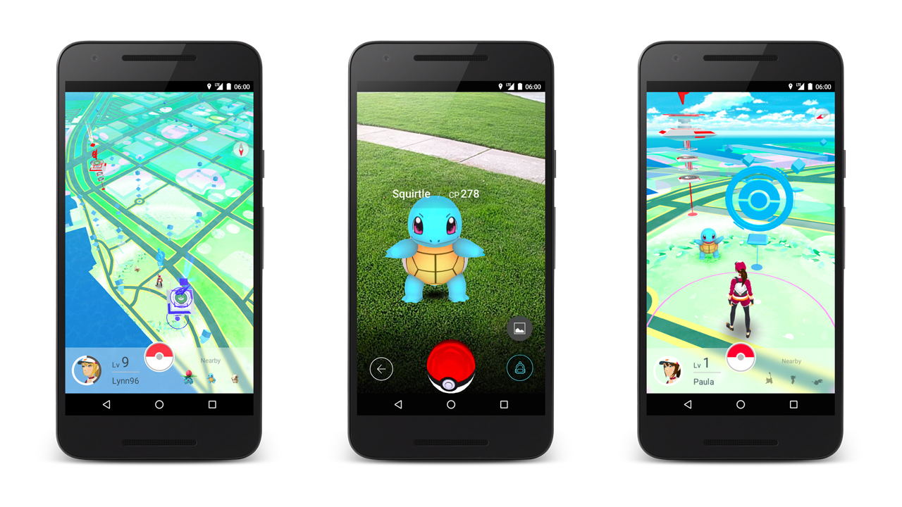 Pokemon Go has gyms, egg hatching, and other familiar mechanics