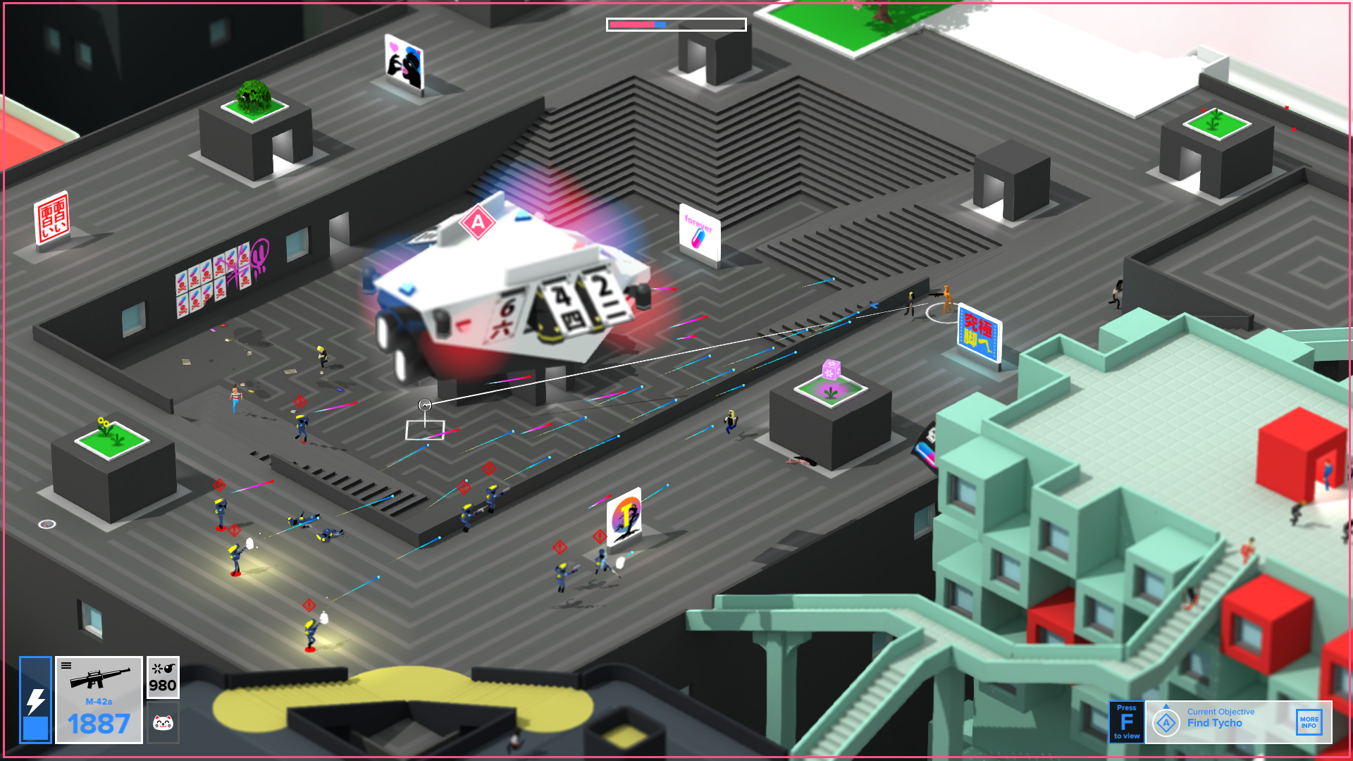 Tokyo 42 is a damn cool take on Syndicate and classic GTA