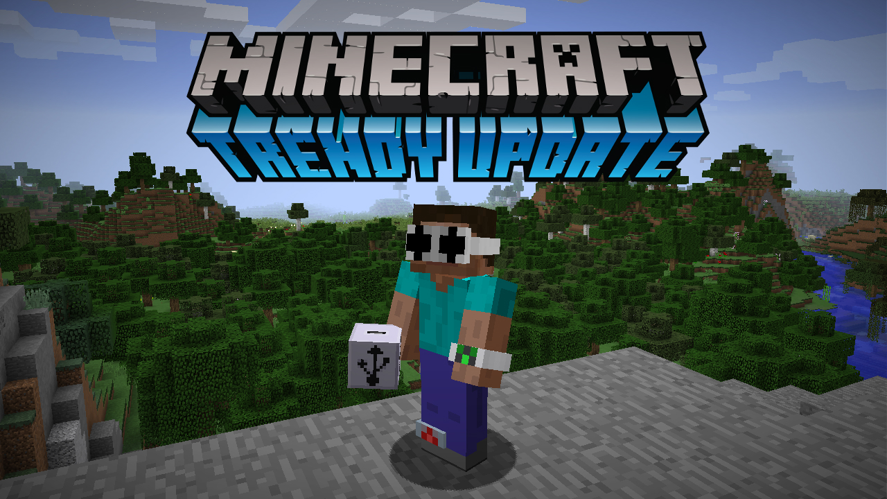 Mojang teases a 'Trendy' costume update for April Fools'