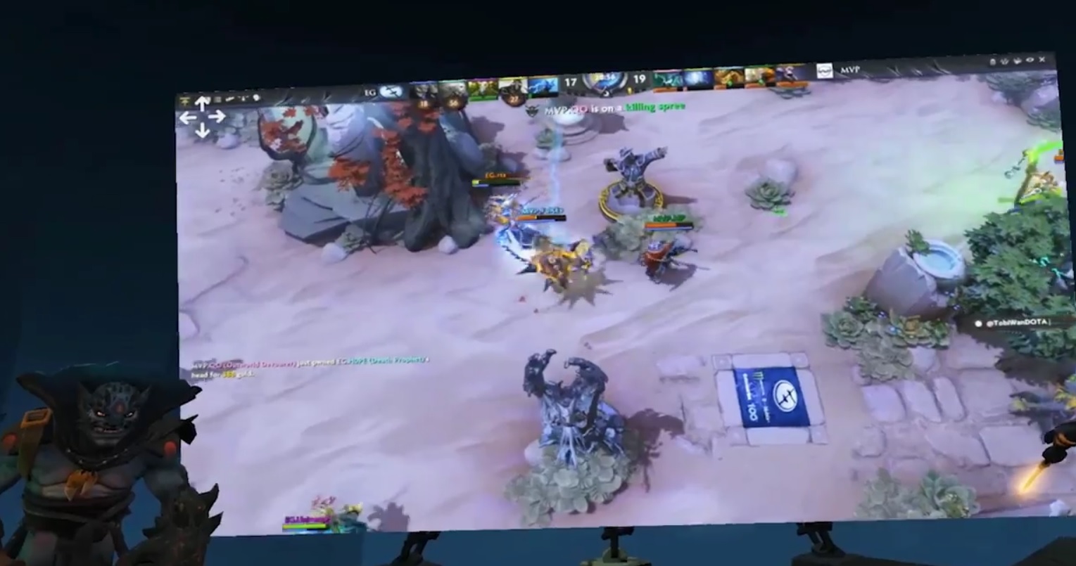 Dota 2's new spectator mode will be a VR experience
