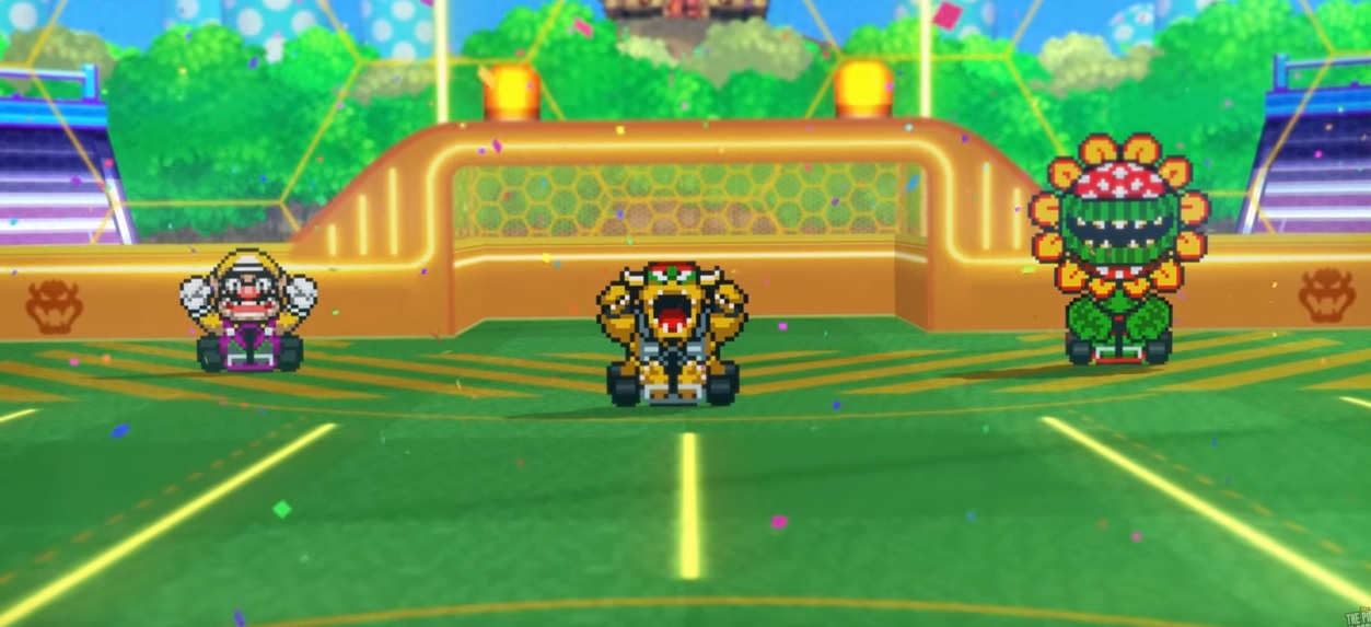 I would definitely play a Mario Kart themed Rocket League
