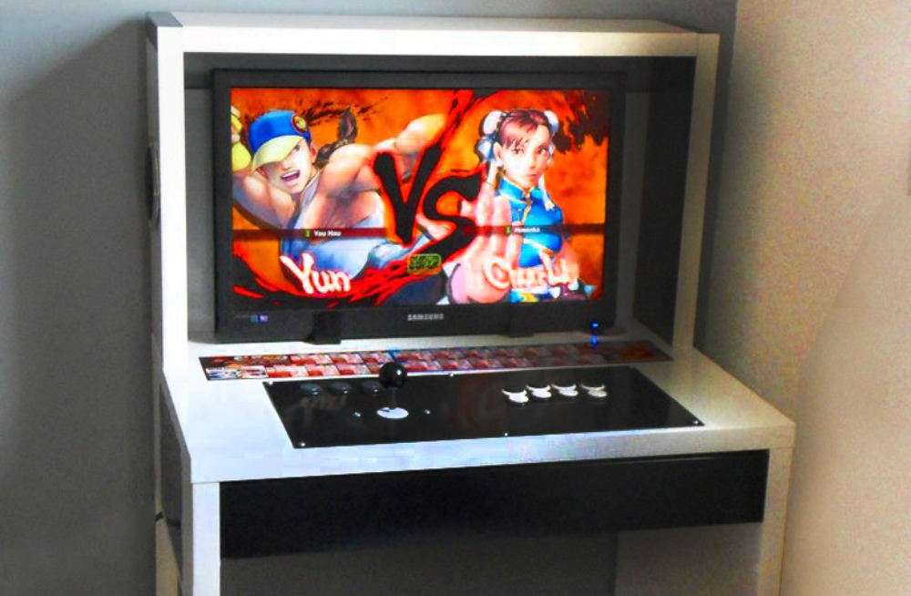 I would totally rock this IKEA arcade cabinet