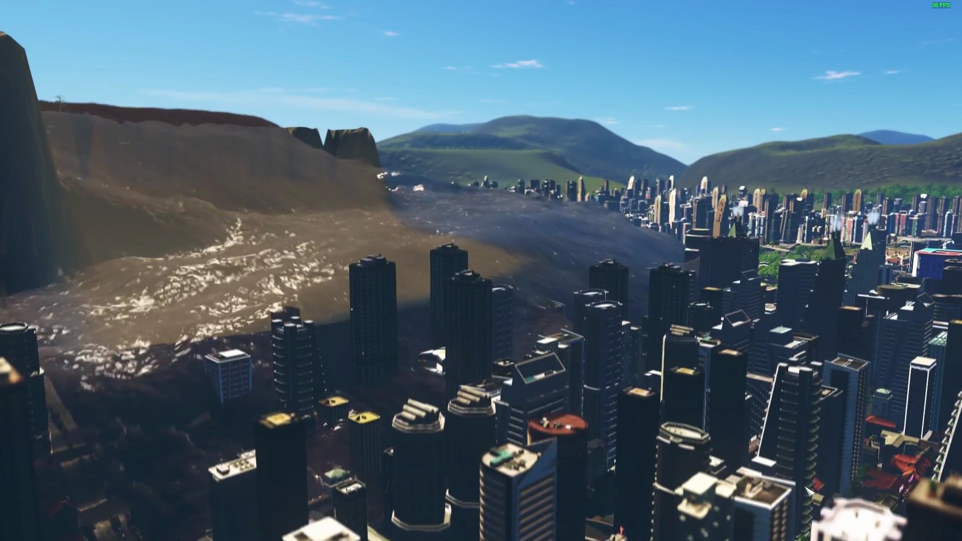 Why yes, I would like to see a wave of sewage wipe out a whole city