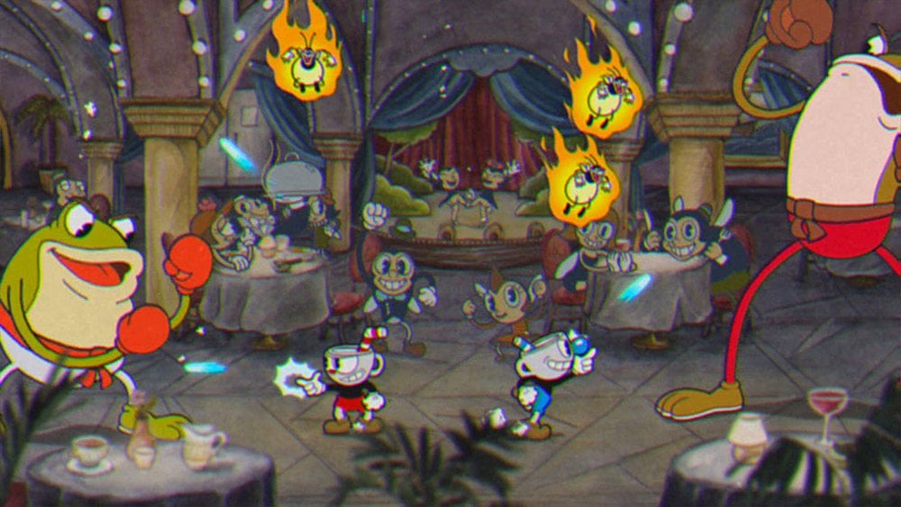 I can't get enough of Cuphead's character animations