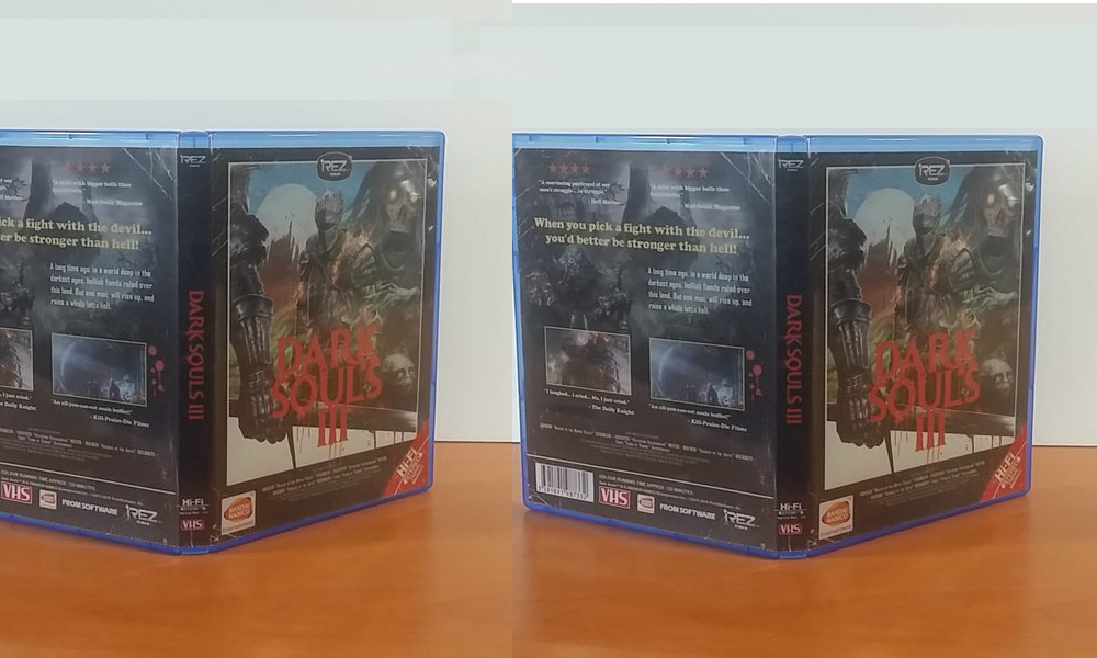 Bandai Namco releases Dark Souls III VHS covers