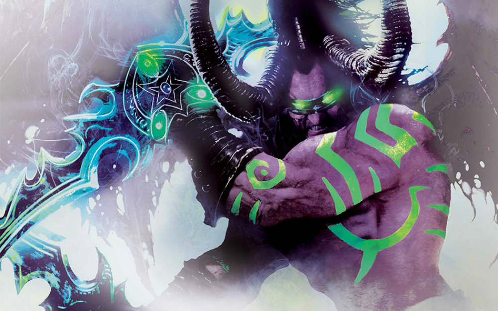 There's a new Illidan-centric Warcraft book out this week
